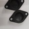 Rubber flank gasket
