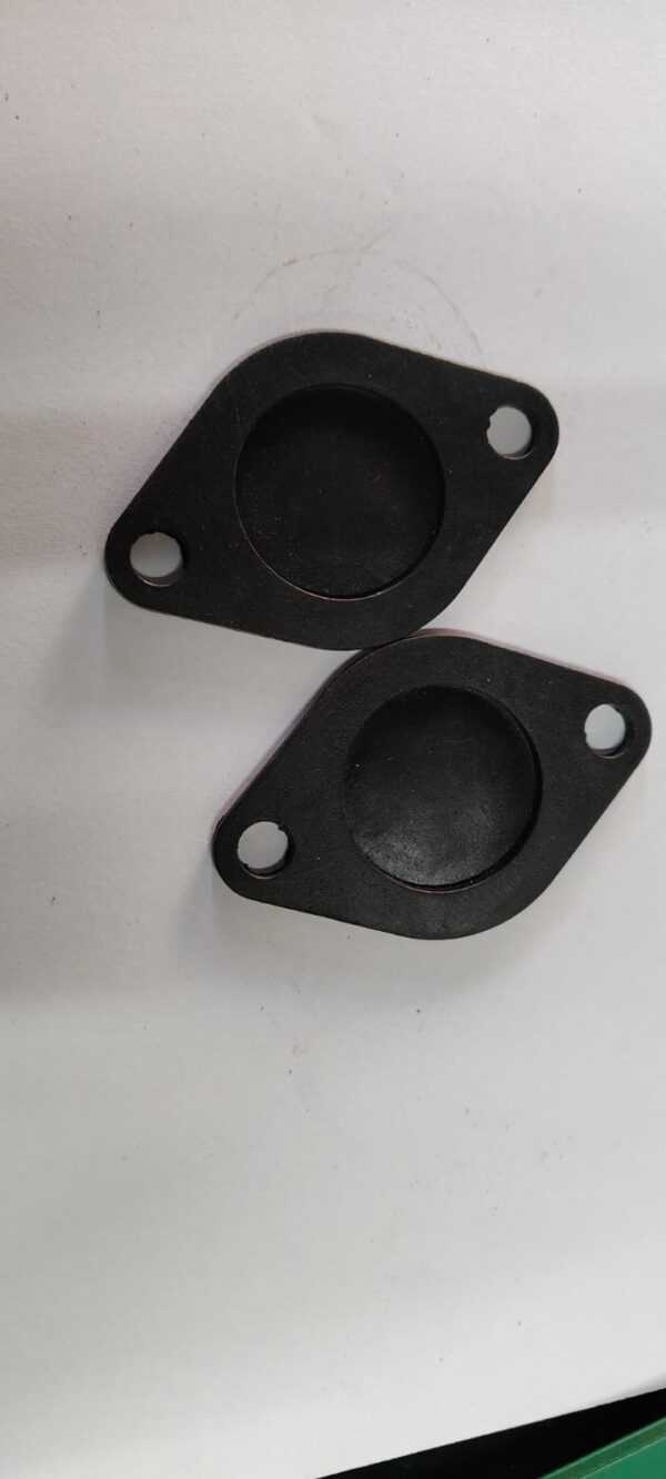 Rubber flank gasket