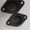 Rubber flank gasket
